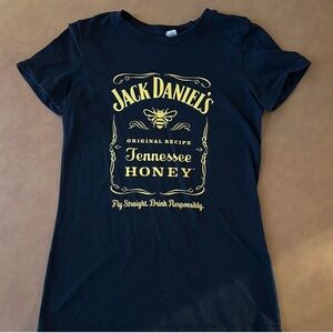 Jack Daniels Black and Gold Short Sleeve Tee